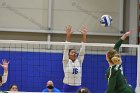 Volleyball vs Babson  Wheaton Women's Volleyball vs Babson College. - Photo by Keith Nordstrom : Wheaton, Volleyball, VB